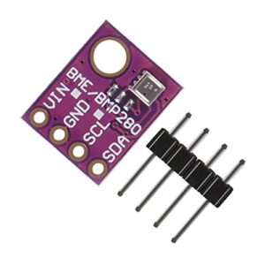 ACEIRMC BME280 Digital 5V Temperature Humidity Sensor Atmospheric Barometric Pressure Board IIC I2C Breakout for Arduino (4pcs)