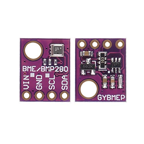 ACEIRMC BME280 Digital 5V Temperature Humidity Sensor Atmospheric Barometric Pressure Board IIC I2C Breakout for Arduino (4pcs)