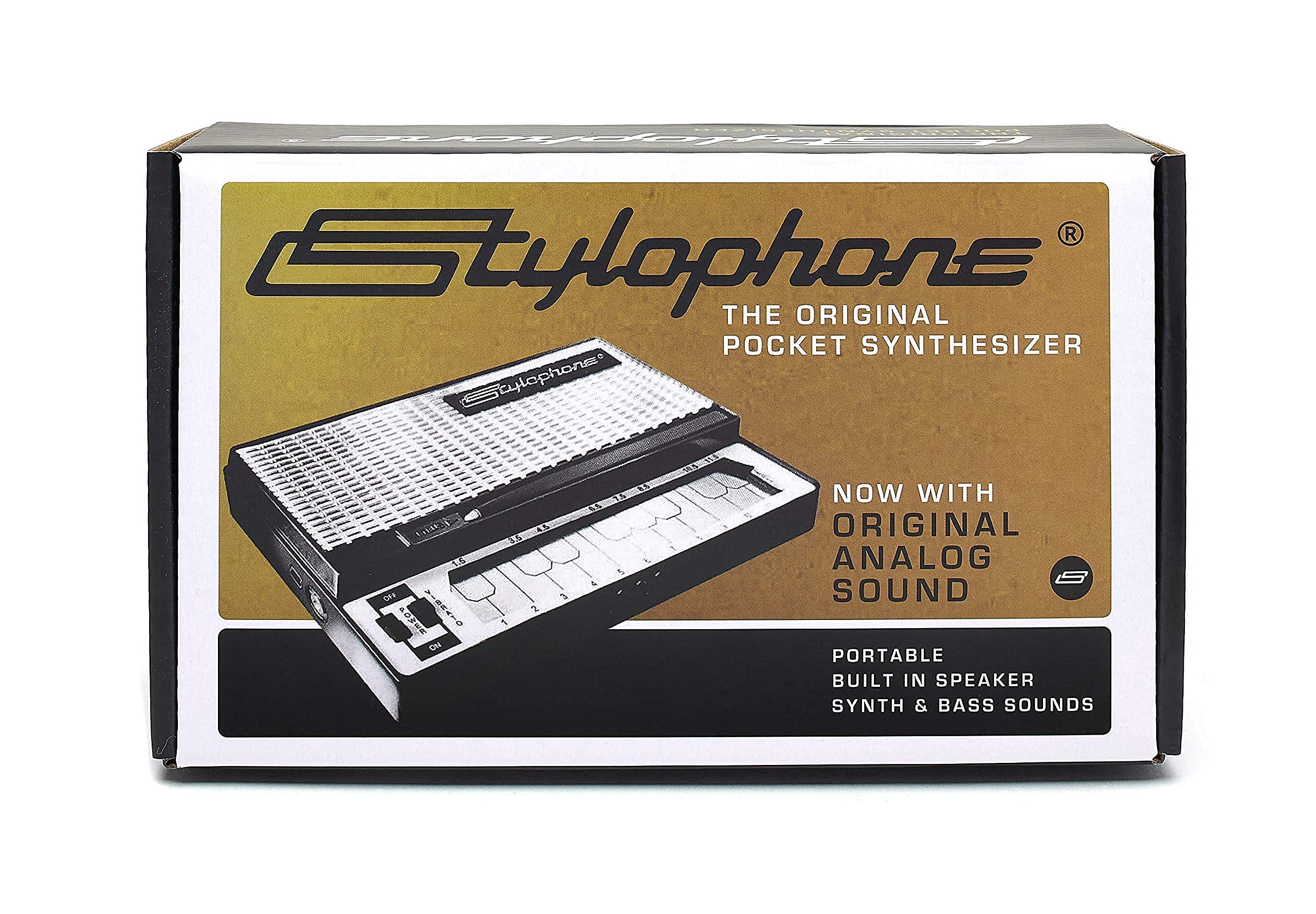 Stylophone Retro Pocket Synth with Stylophone Official Carry case - Bundle