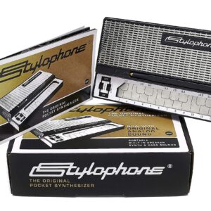 Stylophone Retro Pocket Synth with Stylophone Official Carry case - Bundle
