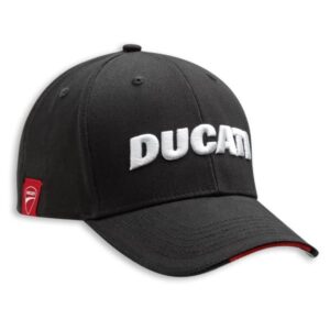 ducati company 2.0 black cap