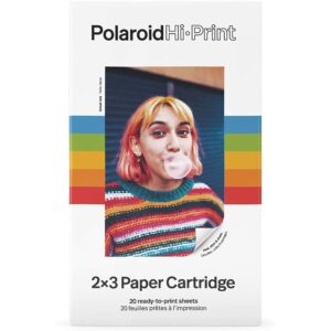 Polaroid Originals Hi-Print 2x3 Pocket Photo Printer, 2 Pack (40 Sheets) DYE-SUB TECH