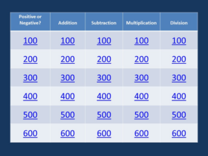 integer jeopardy