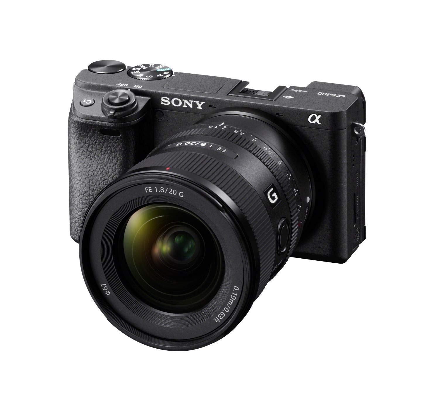 Sony FE 20mm F1.8 G Full-Frame Large-Aperture Ultra-Wide Angle G Lens, Model: SEL20F18G (Renewed)