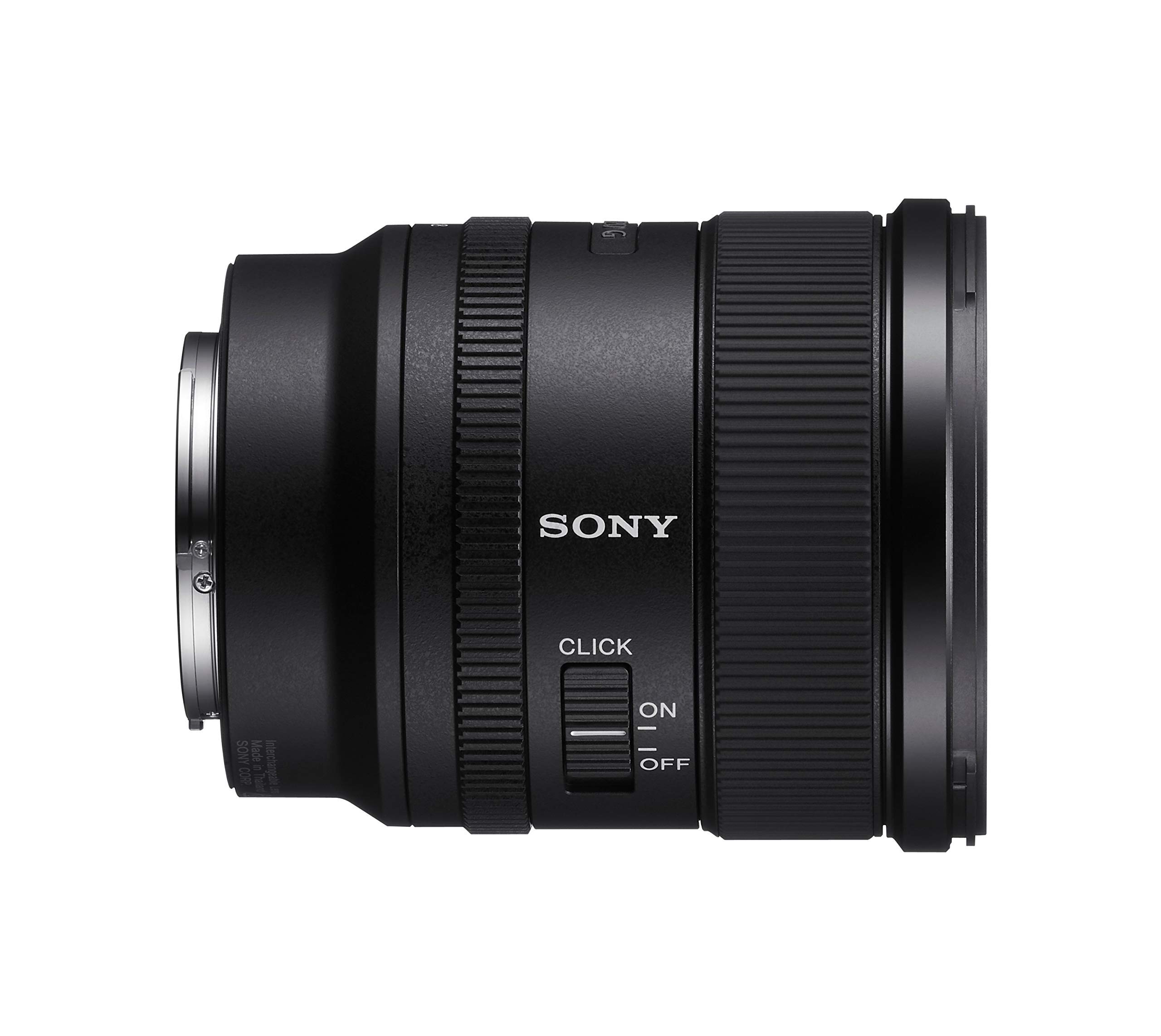 Sony FE 20mm F1.8 G Full-Frame Large-Aperture Ultra-Wide Angle G Lens, Model: SEL20F18G (Renewed)