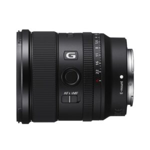 Sony FE 20mm F1.8 G Full-Frame Large-Aperture Ultra-Wide Angle G Lens, Model: SEL20F18G (Renewed)