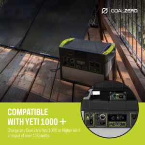 Goal Zero 30-Foot High Power Port Extension Cable, Connects 200+ Solar Panel to Yeti 1000+