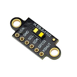 Teyleten Robot VL53L1X Laser Ranging Flight Time Sensor Module Distance 400cm Measurement Extension Board Module (1pcs)