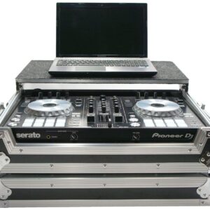 Harmony Audio HCDDJSRLT Flight Glide Laptop Stand Tray DJ Custom Case Compatible with Pioneer DDJ-SR2 Controller (V2)