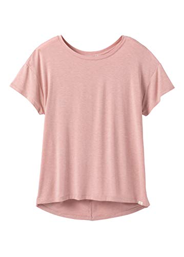 prAna Women's Foundation Slouch Top, Champagne Heather, Medium