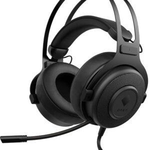 HP OMEN Blast Headset | Gaming Headset with Retractable, Noise Canceling Microphone and 7.1 Surround Sound | Multi-Compatible Xbox One, PS4, and PC Headset | USB Headset | (1A858AA)