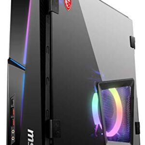 MSI MPG Trident AS 10SD-1027US SFF Gaming Desktop, Intel Core i7-10700F, GeForce RTX 2070 Super, 16GB Memory, 1TB SSD, WiFi 6, USB Type-C, Windows 10 Home, Black