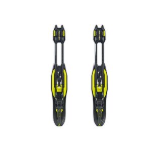 FISCHER Unisex Adults Race Classic Step-in Tool Free IFP High-Performance Nordic Cross Country (XC) Black/Yellow Bindings