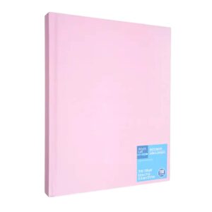 light pink sketchbook by artist's loft