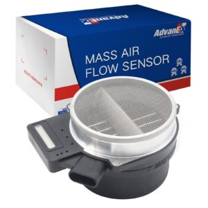 advanex mass air flow sensor maf compatible with chevrolet silverado suburban escalade tahoe yukon 99-07 /cadillac rainier deville eldorado 00-05 /pontiac 05-06 replaces oe 213 4160 25318411 86-8411