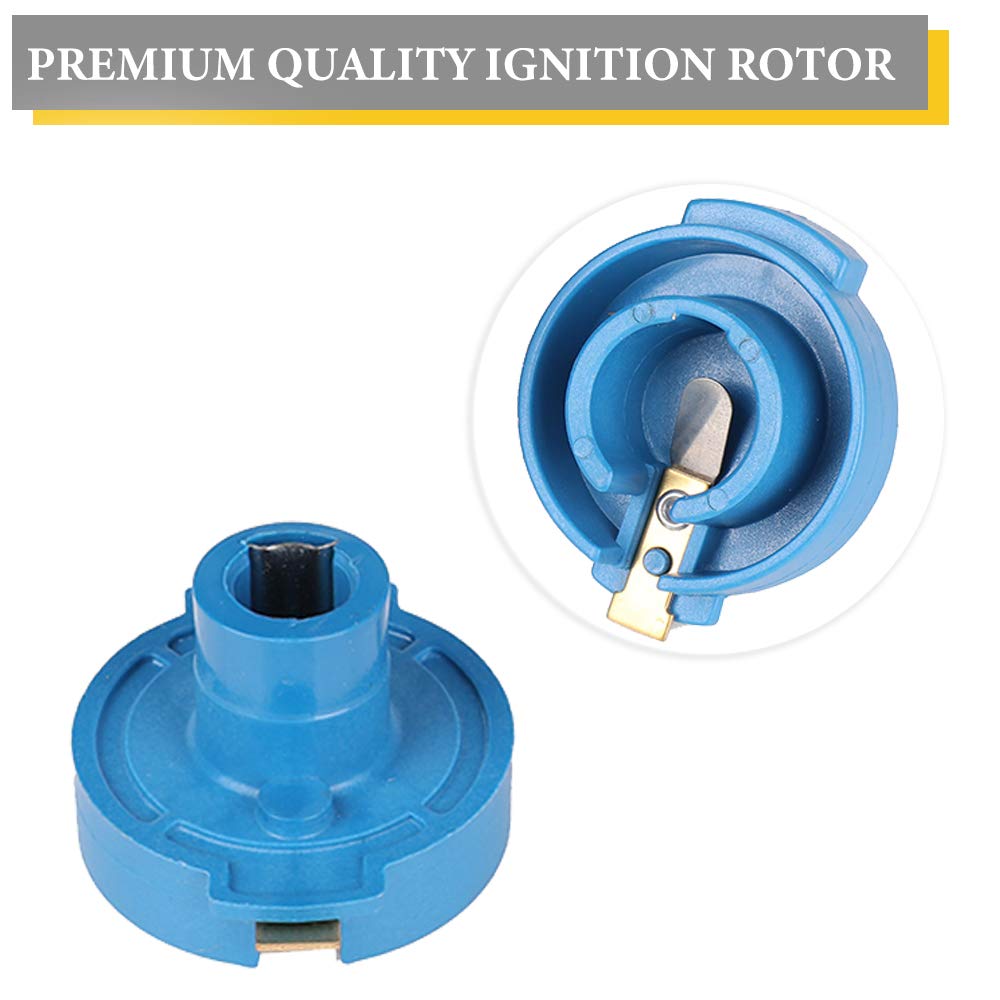 Ignition Tune Up Kit with Distributor Cap and Rotor and Spark Plug Wires Set Replacement for 3.0L 4cyl MerCruiser Engines Made by GM with Delco EST Ignition Systems - Replace 811635Q2, 816761Q14