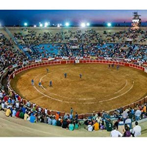 LESGAULEST Doormat Floor Rug/Mat (23.6 x 15.7 inch) - Bull Ring Plaza De Toros Panorama Maracaibo