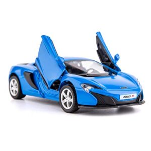 tgrcm-cz 1/36 scale s650 casting car model, zinc alloy toy car for kids, pull back vehicles toy car for toddlers kids boys girls gift (blue)