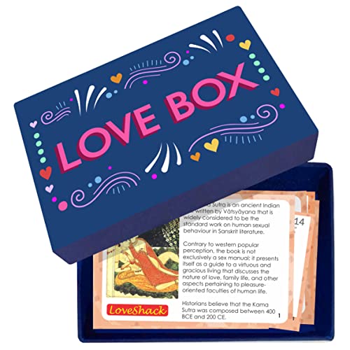 Love Shack Kamasutra Card Set: Intimate And Romantic Gift Or Couples