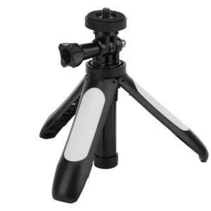 acouto mini tripod for camera,mini handheld extendable monopod tripod selfie stick for osmo action camera