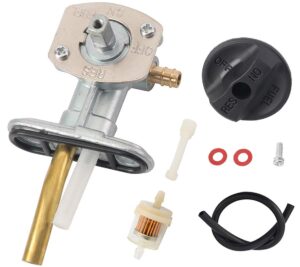 fuel valve shut off petcock tank switch fits for arctic cat atv 250 300 375 400 454 500 replace# 0470-344 0470-363 0470-365 0470-401 0470-445 0470-408 0423-146