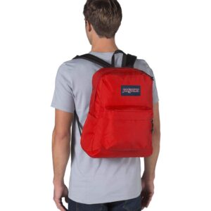 Jansport - Superbreak Backpack - Red Tape, O/S.