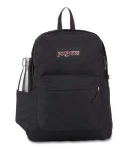 jansport - superbreak backpack - black, o/s.