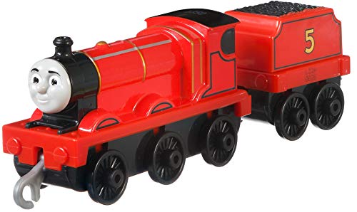 Thomas & Friends - Thomas & James Set of 2 Push-Along Train Engines for Preschool Kids Ages 3 Years and Up