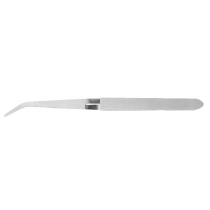 Handle Stainless Steel Nail Tweezers, Shaping Tweezer Clip Nail Art Tweezers, for Remover