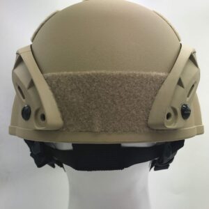 Willbebest Tactical Airsoft Paintball MICH 2000 Helmet with Side Rail & Wing-Loc Adapter, Comes with a Half Face Metal Mesh Airsoft Mask