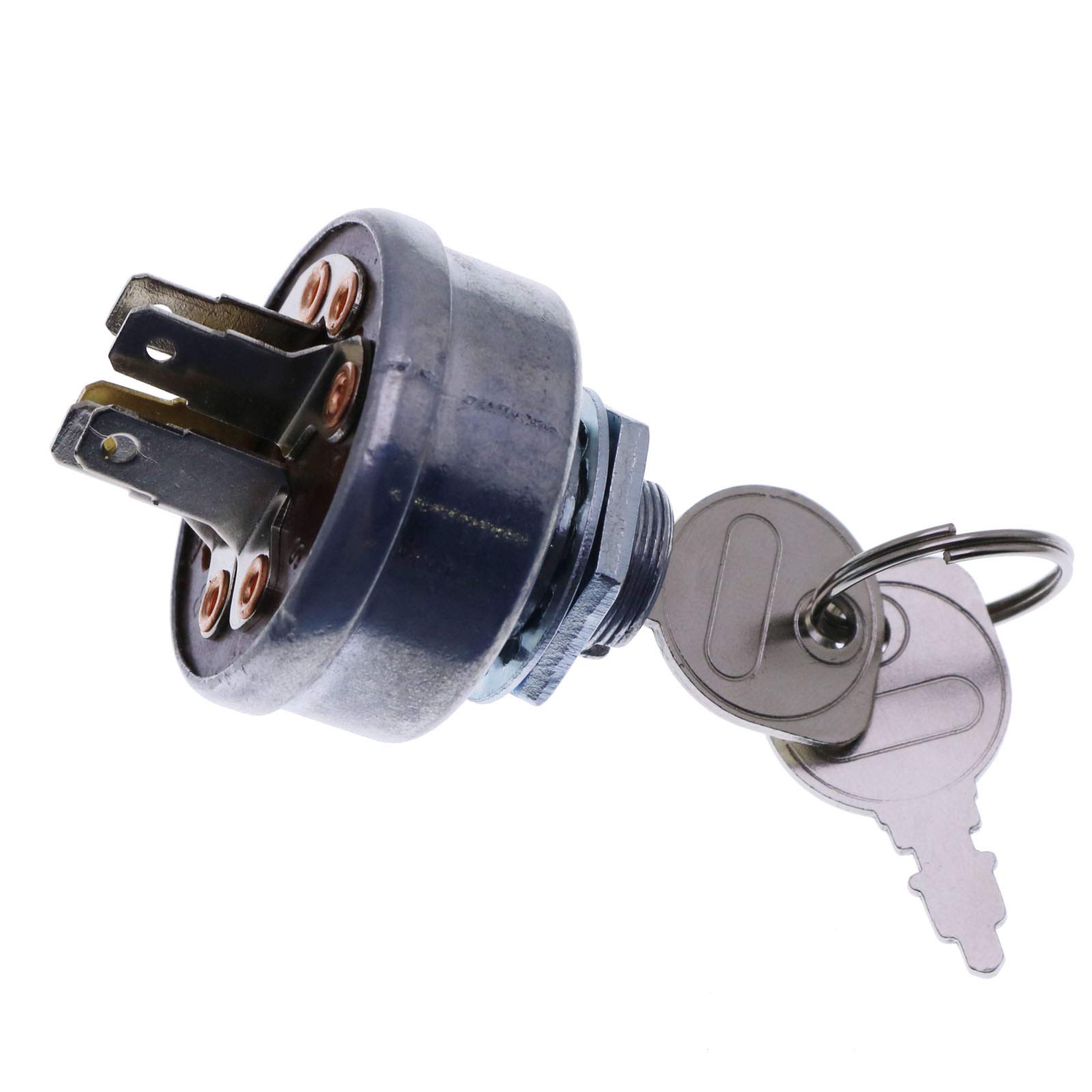 ZTUOAUMA Ignition Switch 3 Position 5 Termials STD365402 24688 725-0267 925-0267 21064 42106 for MTD Craftsman John Deere Toro Snapper Scag Craftsman Riding Lawn Mower Tractors