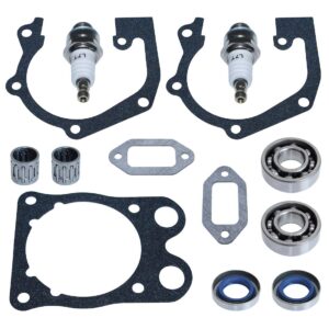 AUMEL 581357401 Gasket Kit w/Bearing Oil Seal Spark Plug for Husqvarna K750 K760 Concrete Saw