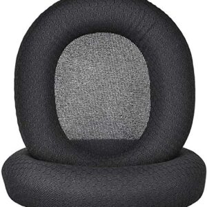 Replacement Earpads Cushion Earmuffs Compatible with SteelSeries Arctis 3, Arctis 5, Arctis 7, Arctis Pro Wireless Gaming Headphones (Black)