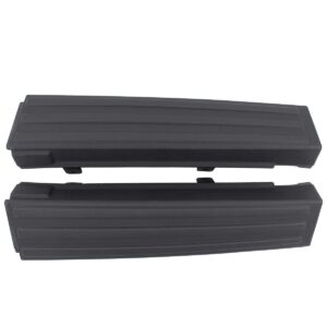 XtremeAmazing Pair of Black Tailgate Protector Molding Trim Pad Compatible with Ford F150 F-150 2009-2014