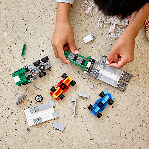 LEGO Creator 3in1 Race Car Transporter 31113 Building Kit; Makes a Great Gift for Kids Who Love Fun Toys and Creative Building, New 2021 (328 Pieces)