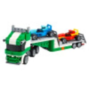 LEGO Creator 3in1 Race Car Transporter 31113 Building Kit; Makes a Great Gift for Kids Who Love Fun Toys and Creative Building, New 2021 (328 Pieces)