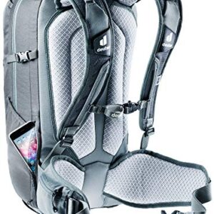 deuter Unisex – Adult's Attack 22 EL Bicycle Backpack with Protector, Graphite Shale, 22 L