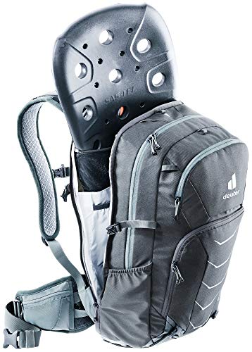 deuter Unisex – Adult's Attack 22 EL Bicycle Backpack with Protector, Graphite Shale, 22 L