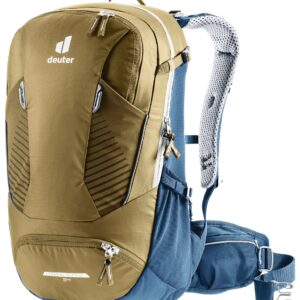 deuter Unisex – Adult's Trans Alpine 24 Bicycle Backpack, Clay-Navy, 24 L