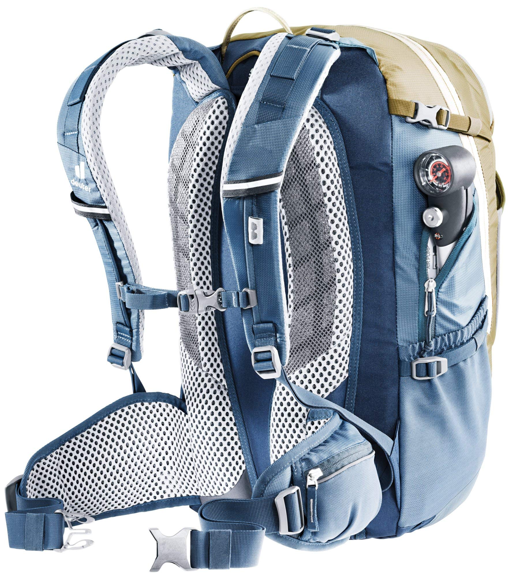 deuter Unisex – Adult's Trans Alpine 24 Bicycle Backpack, Clay-Navy, 24 L