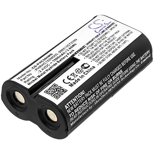 FITHOOD Battery Replacement for PHP Avent SCD560/01 Avent SCD720 Avent SCD730 Avent SCD560 Avent SCD570 Avent SCD730/86 Savent CD570/10 Avent SCD560-H 996510072099 PHRHC152M000 (1500mAh/2.4V)