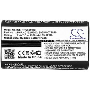 FITHOOD Battery Replacement for PHP Avent SCD560/01 Avent SCD720 Avent SCD730 Avent SCD560 Avent SCD570 Avent SCD730/86 Savent CD570/10 Avent SCD560-H 996510072099 PHRHC152M000 (1500mAh/2.4V)