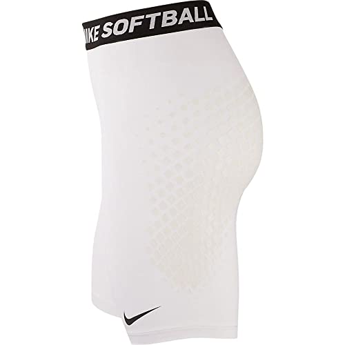 Nike Womens DF Softball Slider Shorts White | Black M