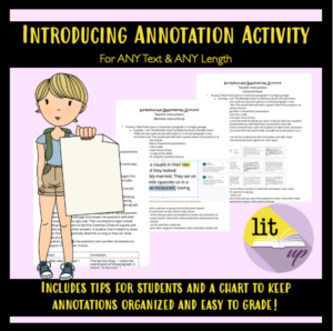 introducing annotation for any text and any length (high school)