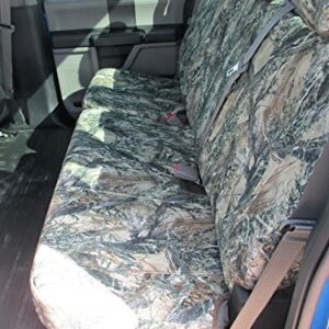 Durafit Seat Covers, Compatible with 2019-2022 Ford F150-F550 Super Crew Front and Rear Seat Cover Set Made in MC2 Camo Endura Waterproof Fabric