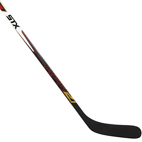 STX unisex adult X88 Ice Hockey Stick, Black/Red, Senior US