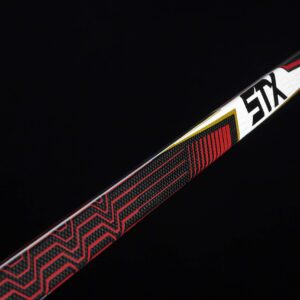 STX unisex adult X88 Ice Hockey Stick, Black/Red, Senior US