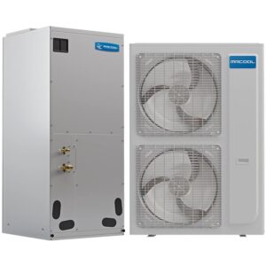 4 to 5 ton 18 seer variable speed mrcool universal central heat pump split system - upflow/horizontal with quick connect lineset - 35 feet