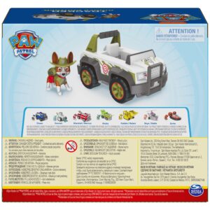 Paw Patrol, Tracker’s Jungle Cruiser Vehicle with Collectible Figure, for Kids Aged 3 and up