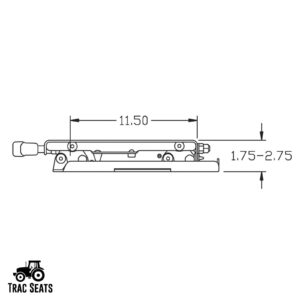 TRAC SEATS Seat Suspension Kit For Bob-Cat Bobcat ProCat Series Zero Turn Mower - SAME DAY SHIPPING - 1 Year Warranty